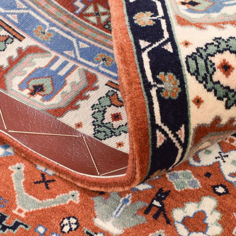 Tapis Gabbeh - Persan Kashkuli - 162 x 116 cm - rouille