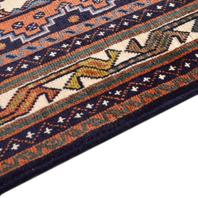 Perserteppich - Nomadic - 209 x 147 cm - mehrfarbig