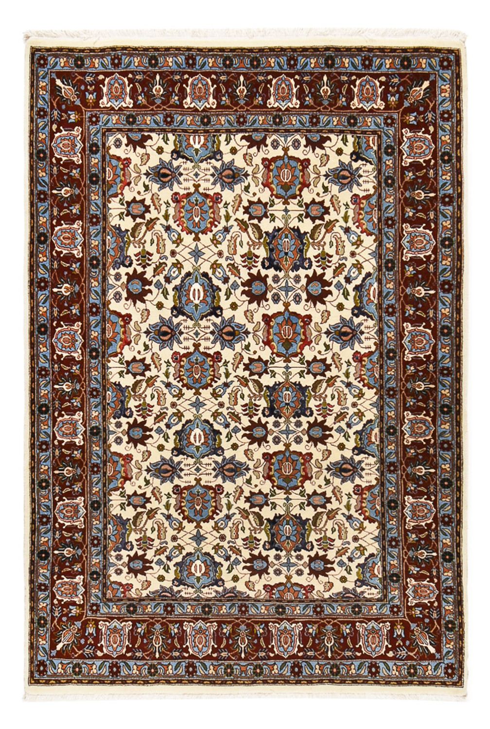 Perserteppich - Nomadic - 212 x 147 cm - hellbeige