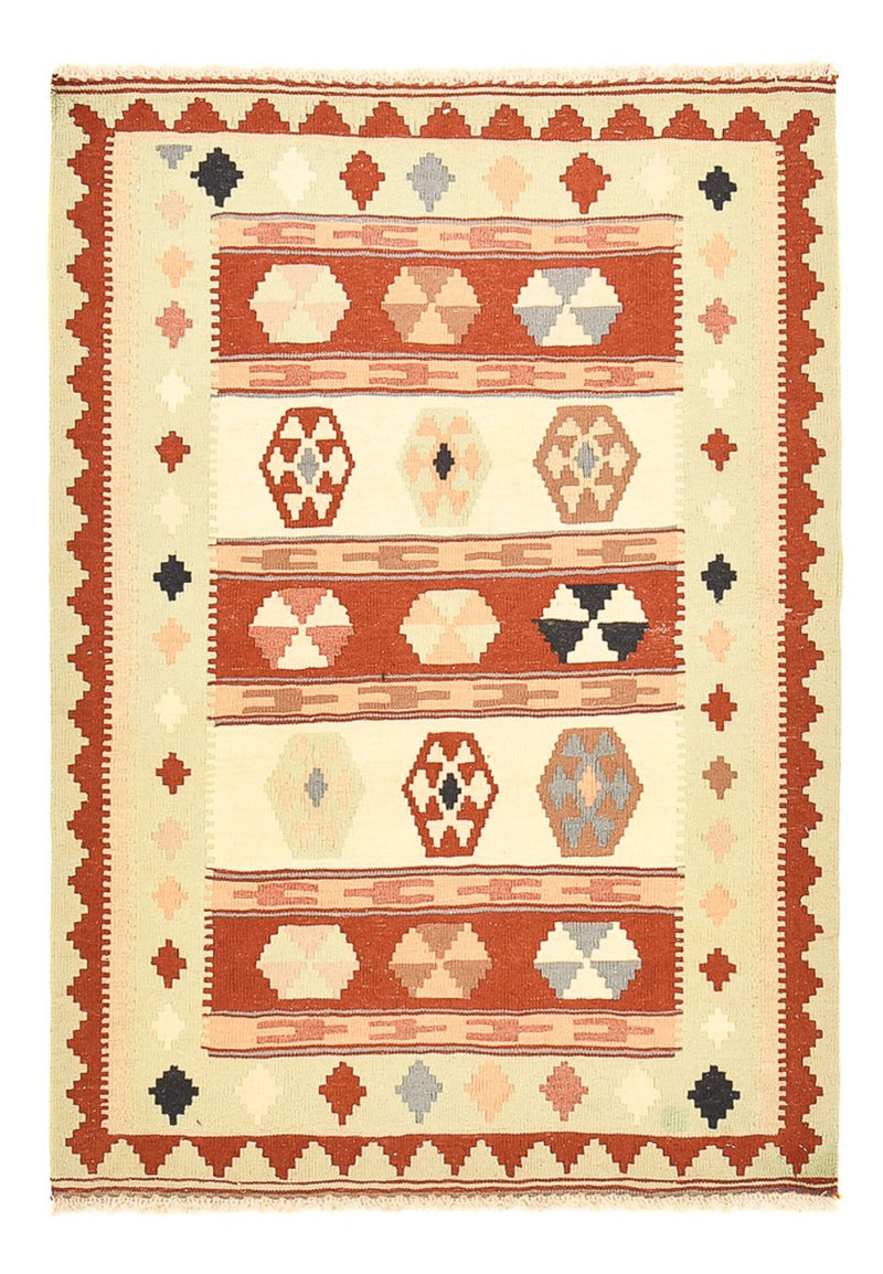 Tapis Kelim - Oriental - 145 x 100 cm - multicolore