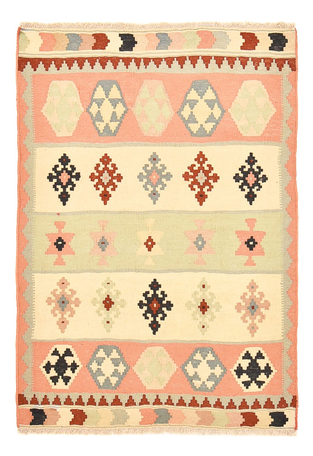 Tapis Kelim - Oriental - 150 x 105 cm - multicolore