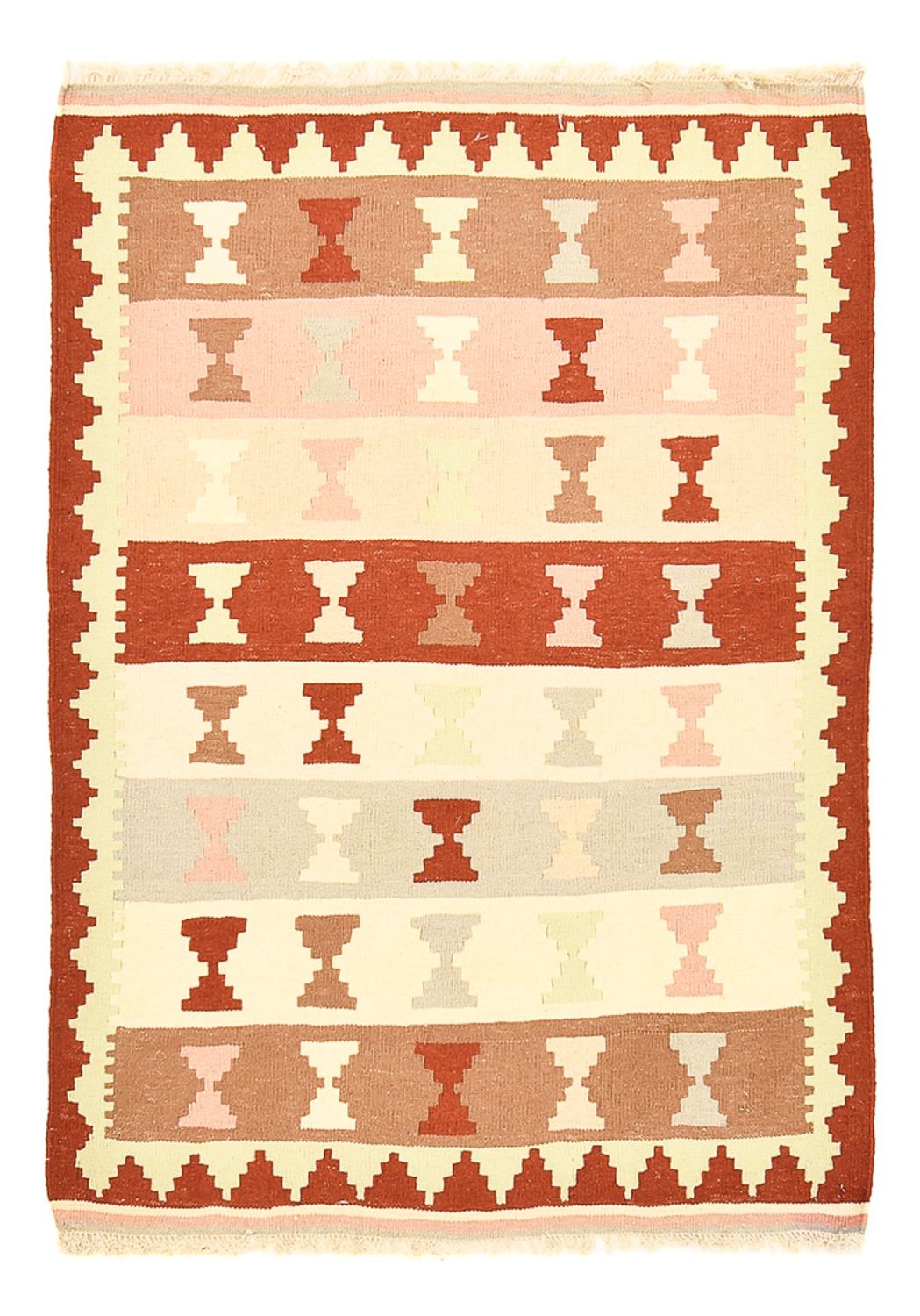 Tapis Kelim - Oriental - 147 x 100 cm - multicolore