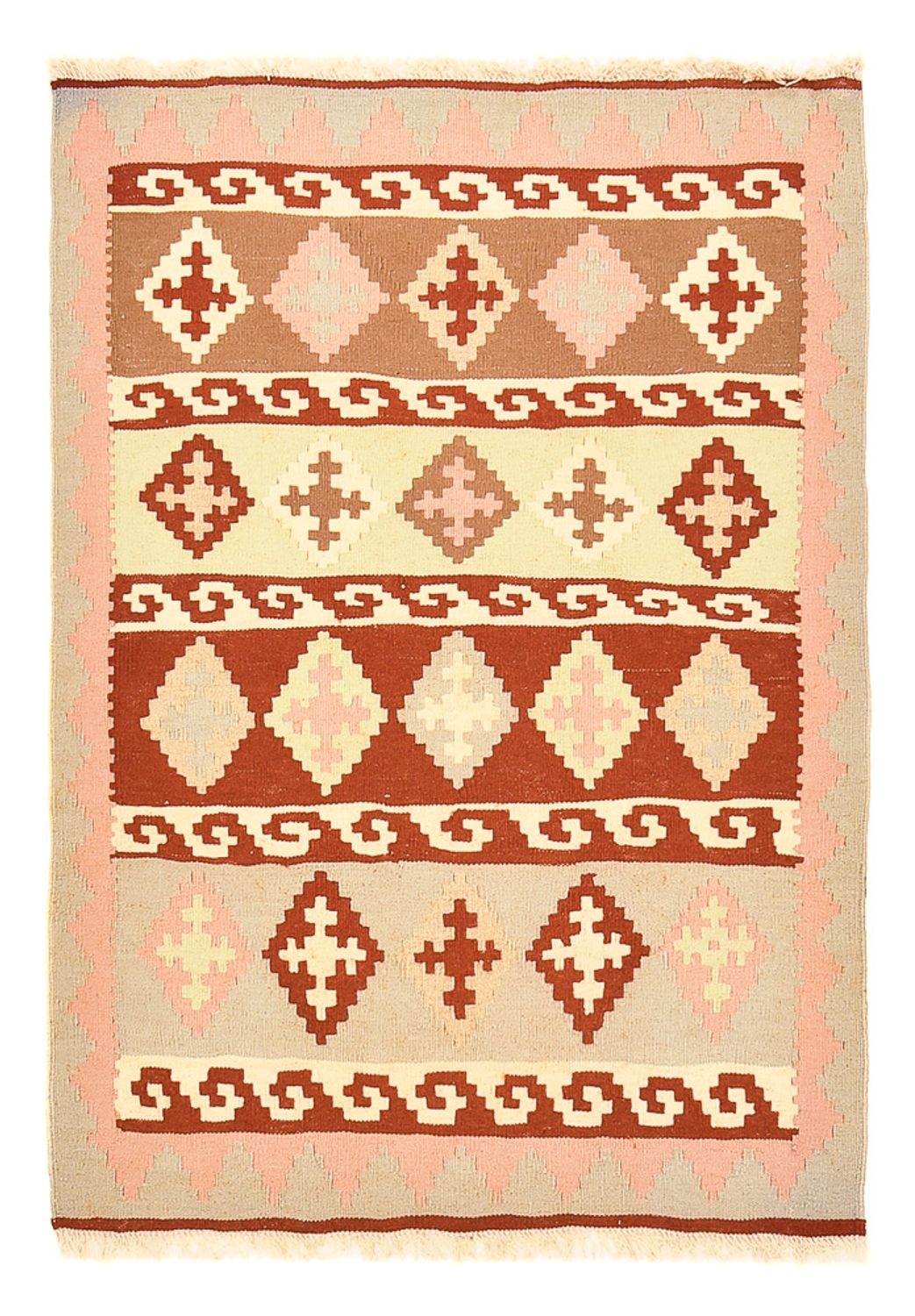 Tapis Kelim - Oriental - 137 x 98 cm - multicolore