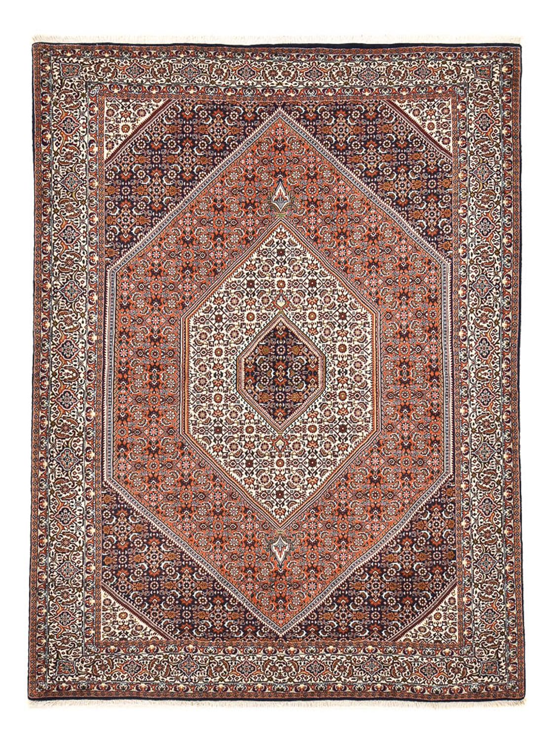 Tapis persan - Bidjar - 243 x 182 cm - multicolore