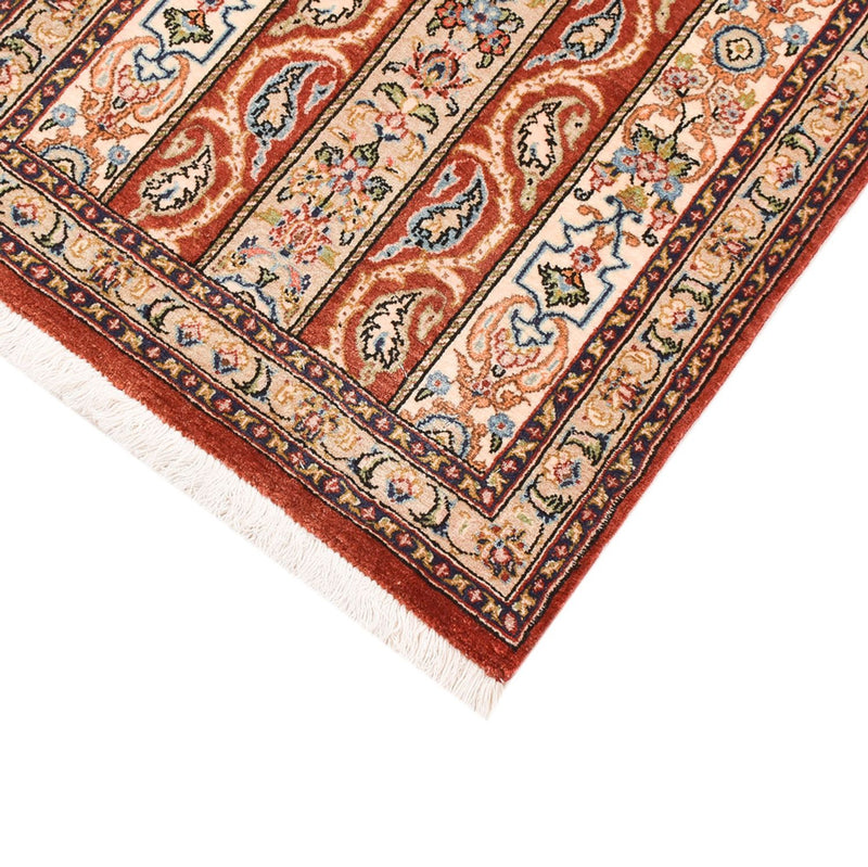 Tapis de couloir Tapis persan - Ghom - Royal - 151 x 52 cm - beige foncé