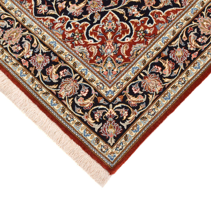 Tapis persan - Isfahan - Premium - 158 x 103 cm - bleu foncé