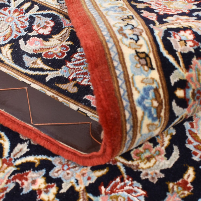 Tapis persan - Isfahan - Premium - 158 x 103 cm - bleu foncé