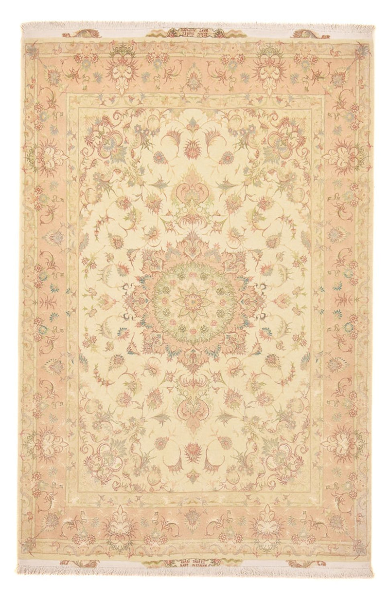 Tapis persan - Tabriz - Royal - 218 x 150 cm - beige