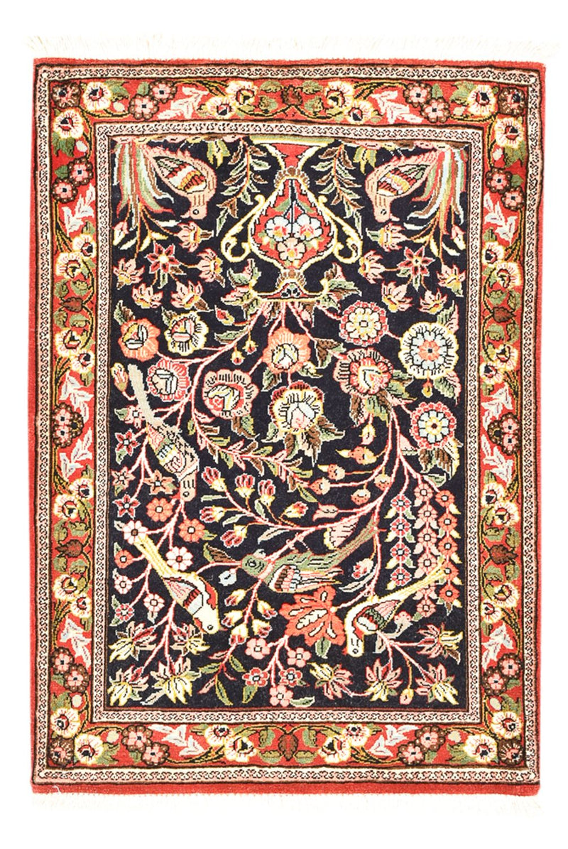 Perserteppich - Ghom - 81 x 57 cm - mehrfarbig