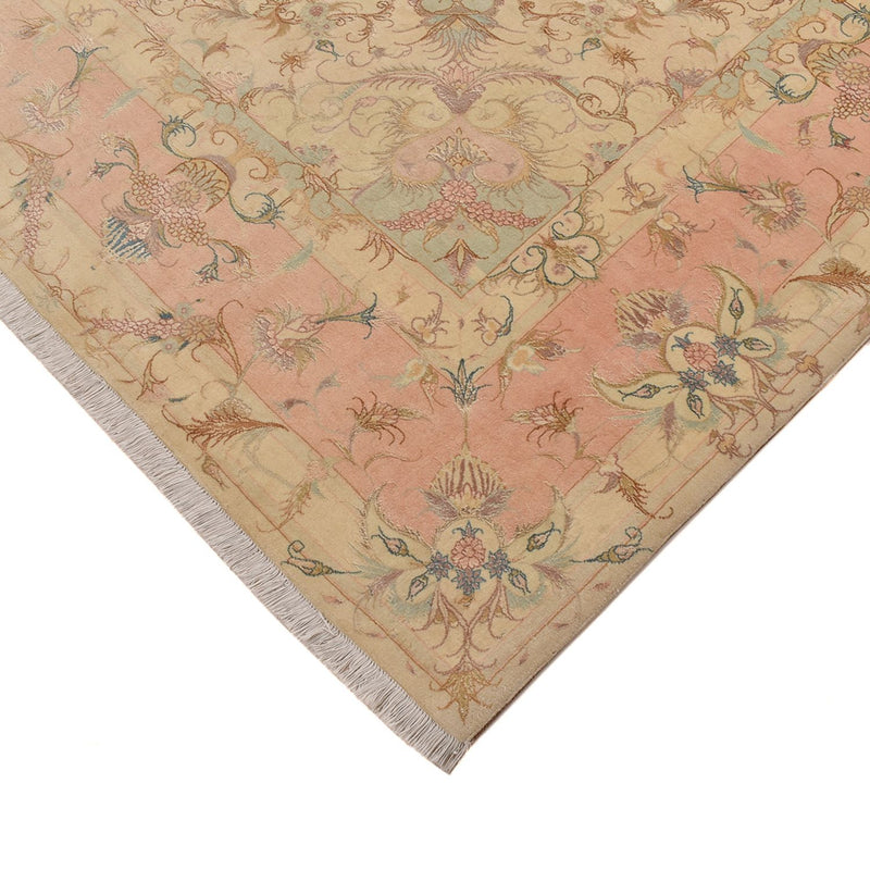 Tapis persan - Tabriz - Royal carré  - 248 x 242 cm - beige clair