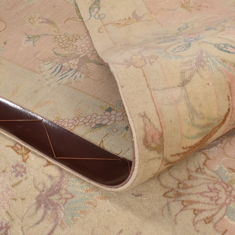Tapis persan - Tabriz - Royal carré  - 248 x 242 cm - beige clair