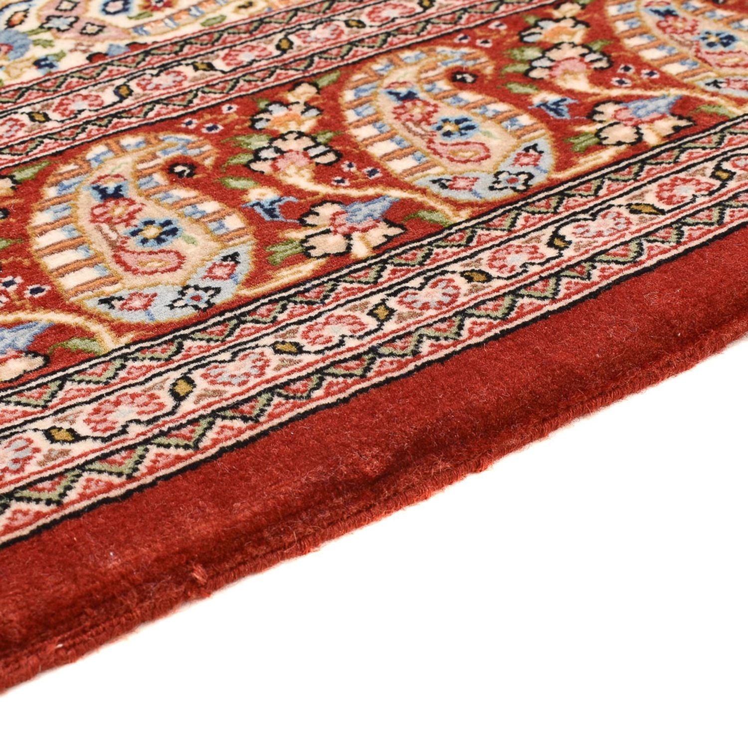 Tapis persan - Ghom - Royal - 154 x 104 cm - rouille