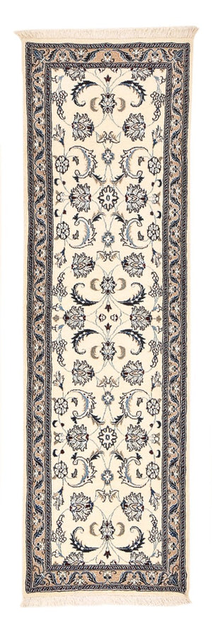 Läufer Perser - Nain - Royal - 202 x 58 cm - creme
