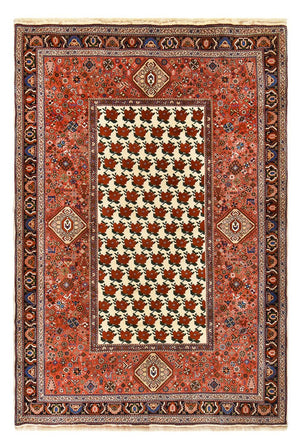 Tapis Gabbeh - Persan Kashkuli - 260 x 172 cm - rouge