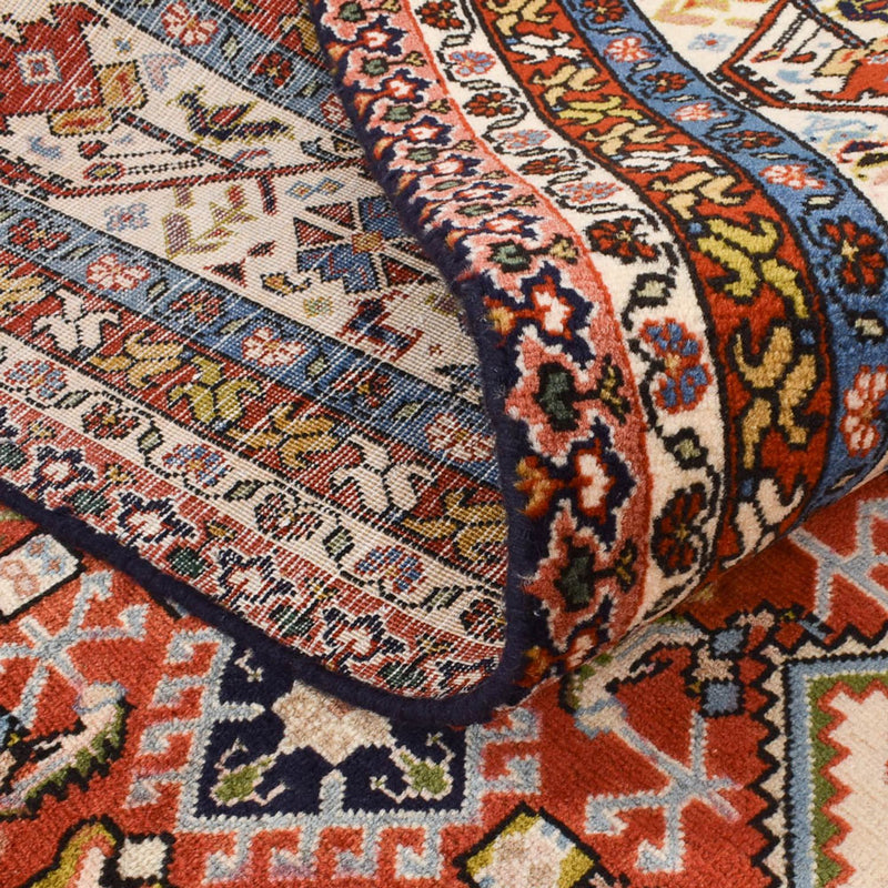 Tapis Gabbeh - Persan Kashkuli - 330 x 195 cm - rouge clair