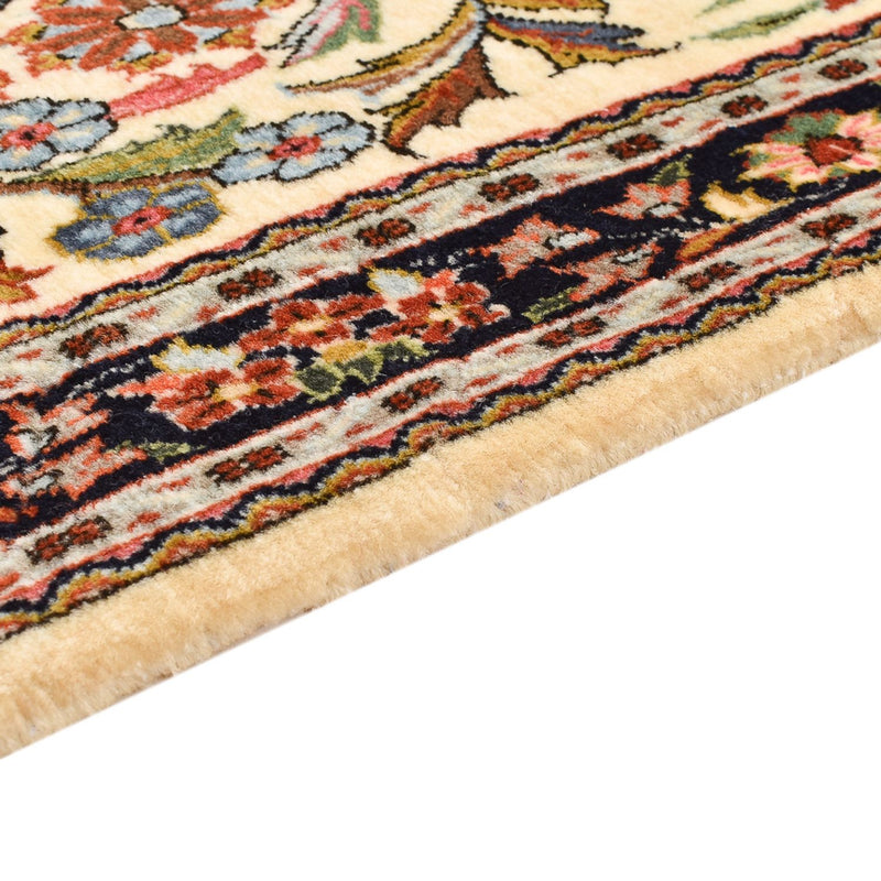 Tapis de couloir Tapis persan - Ghom - Royal - 204 x 57 cm - beige