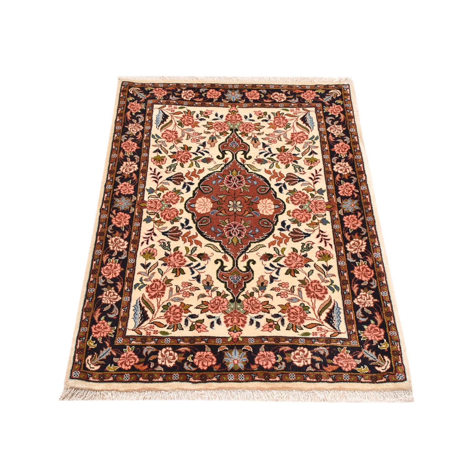 Perserteppich - Ghom - 120 x 70 cm - mehrfarbig