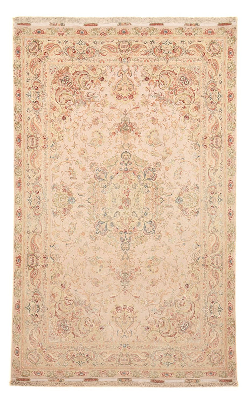 Tapis persan - Tabriz - Royal - 314 x 200 cm - beige clair