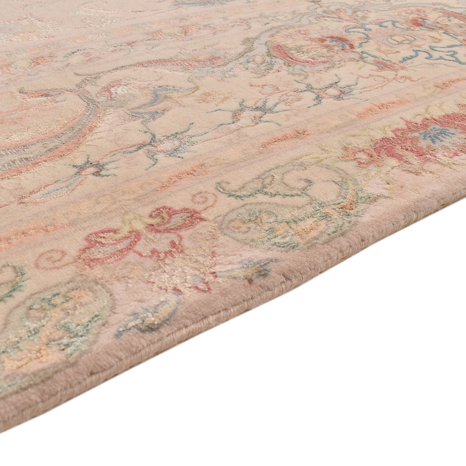 Tapis persan - Tabriz - Royal - 314 x 200 cm - beige clair