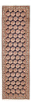 Tapis de couloir Tapis persan - Bidjar - 242 x 72 cm - bleu foncé
