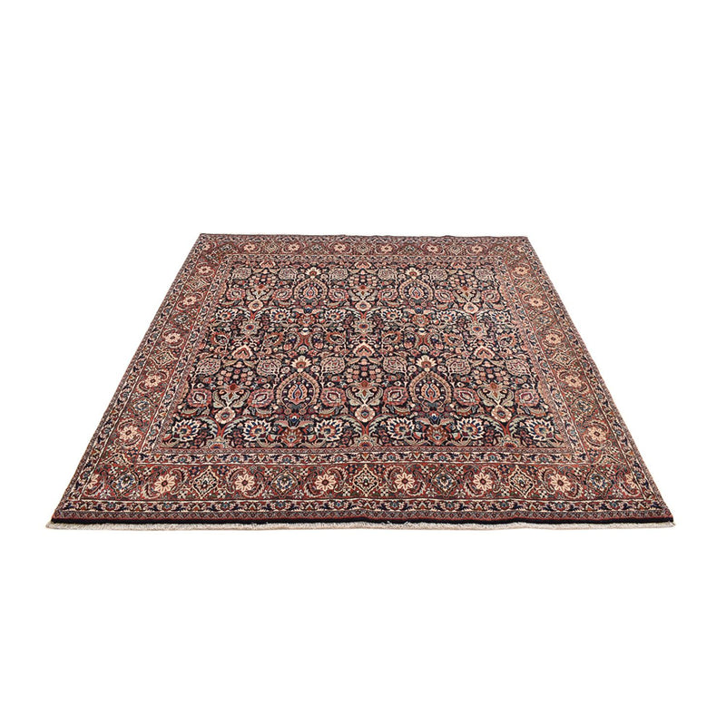 Tapis persan - Bidjar carré  - 210 x 210 cm - rouille