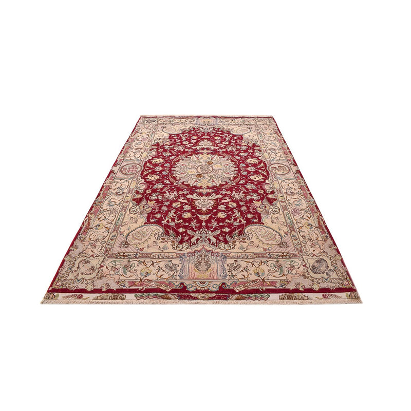 Tapis persan - Tabriz - Royal - 305 x 198 cm - rouge
