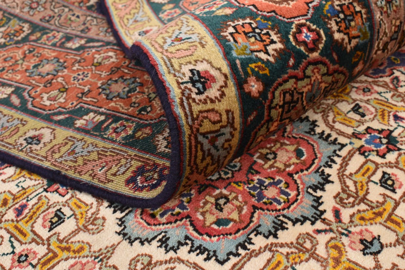 Tapis persan - Tabriz - Royal - 300 x 196 cm - rouille
