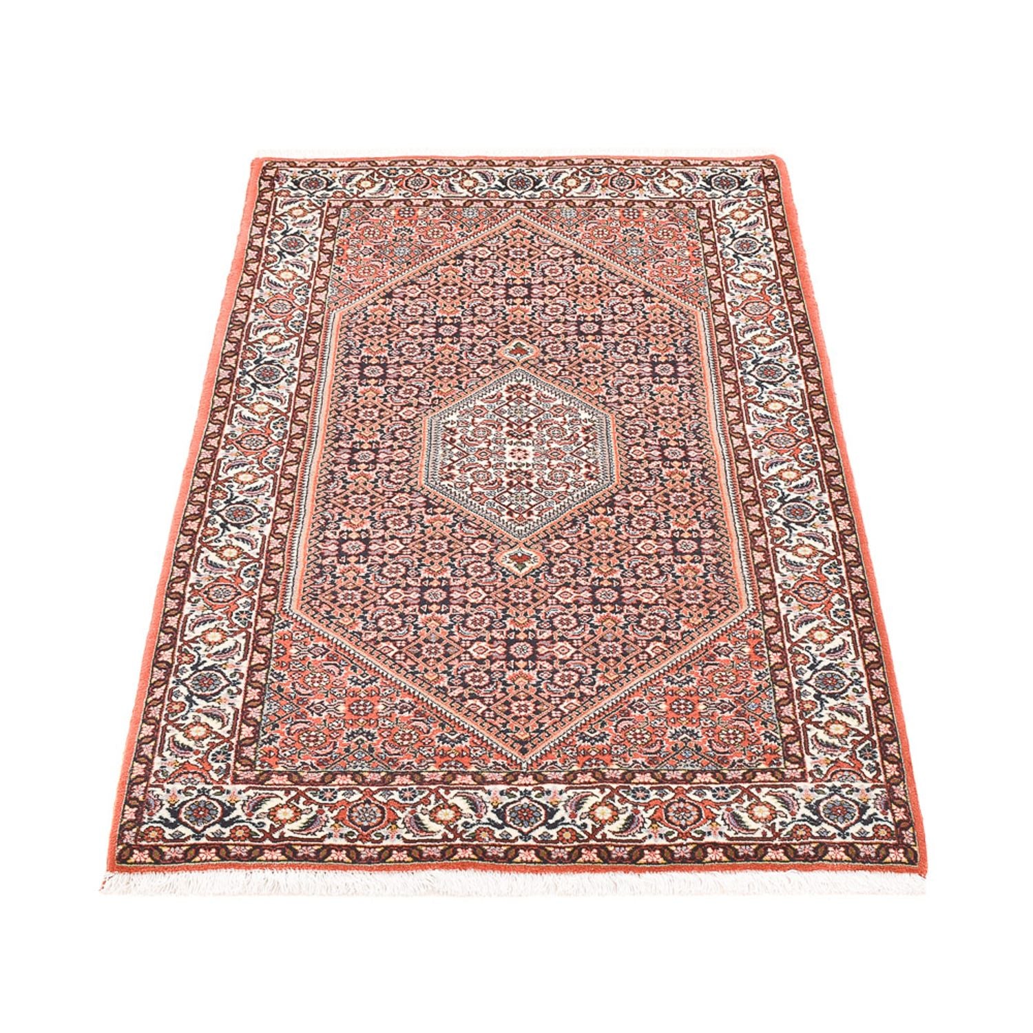 Tapis persan - Bidjar - 140 x 85 cm - rouille
