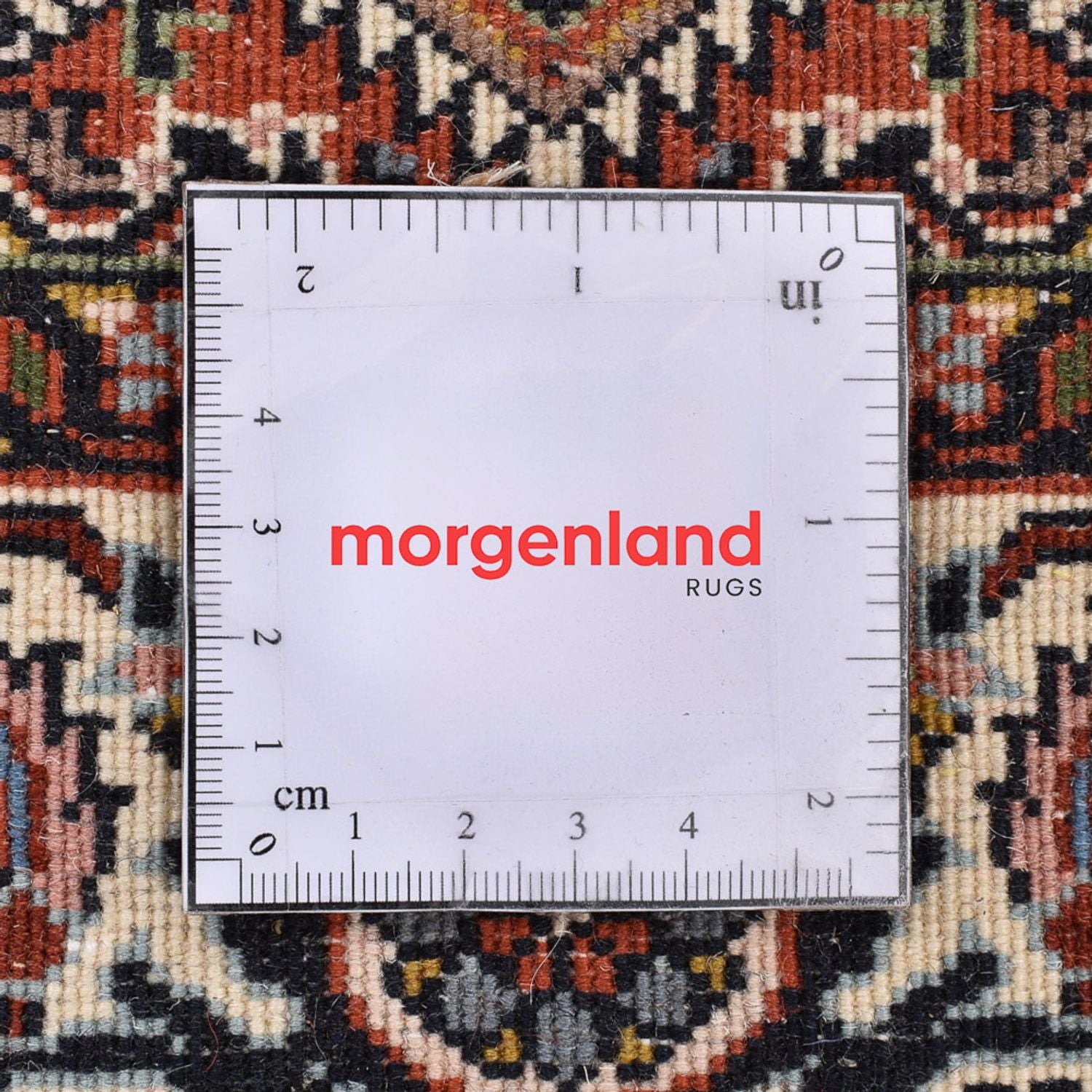 Tapis persan - Bidjar - 140 x 85 cm - rouille