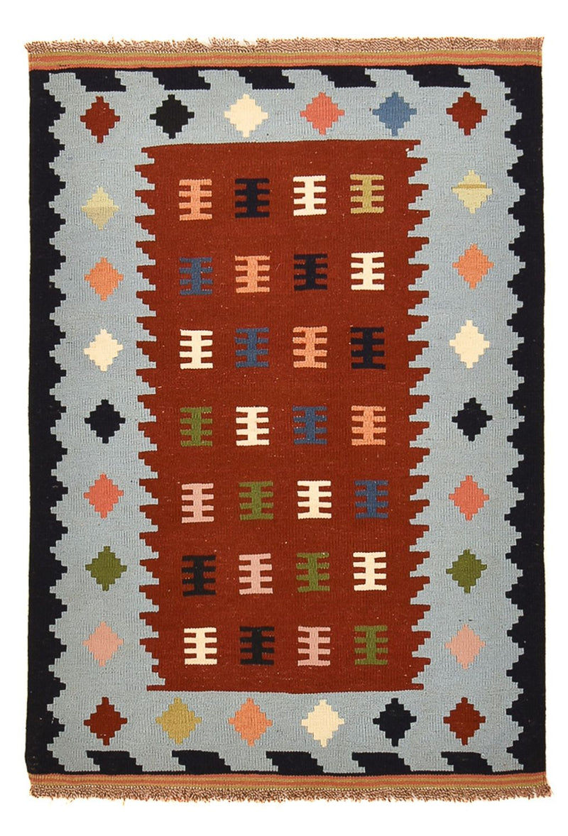 Tapis Kelim - Oriental - 145 x 100 cm - multicolore