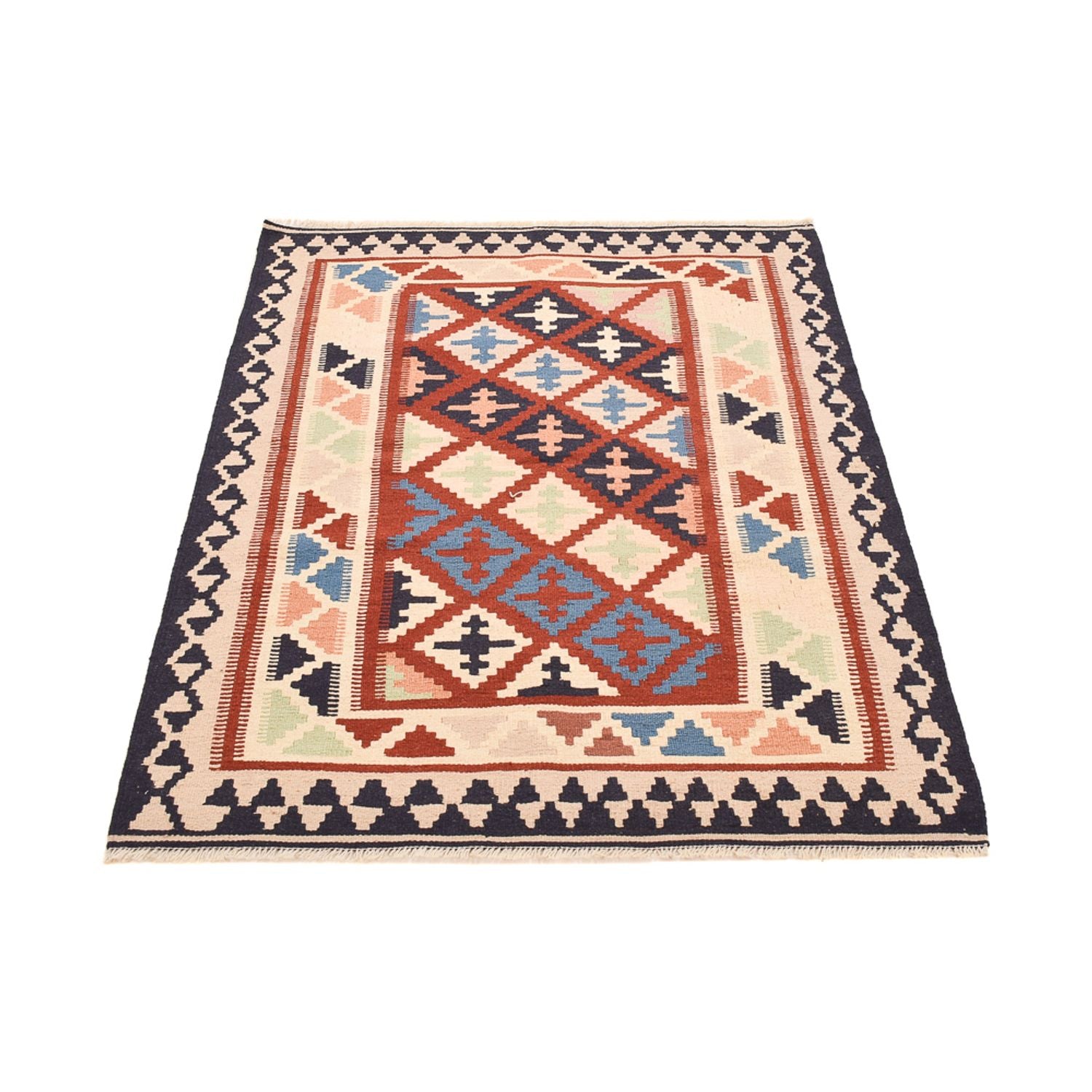 Tapis Kelim - Oriental - 147 x 102 cm - multicolore