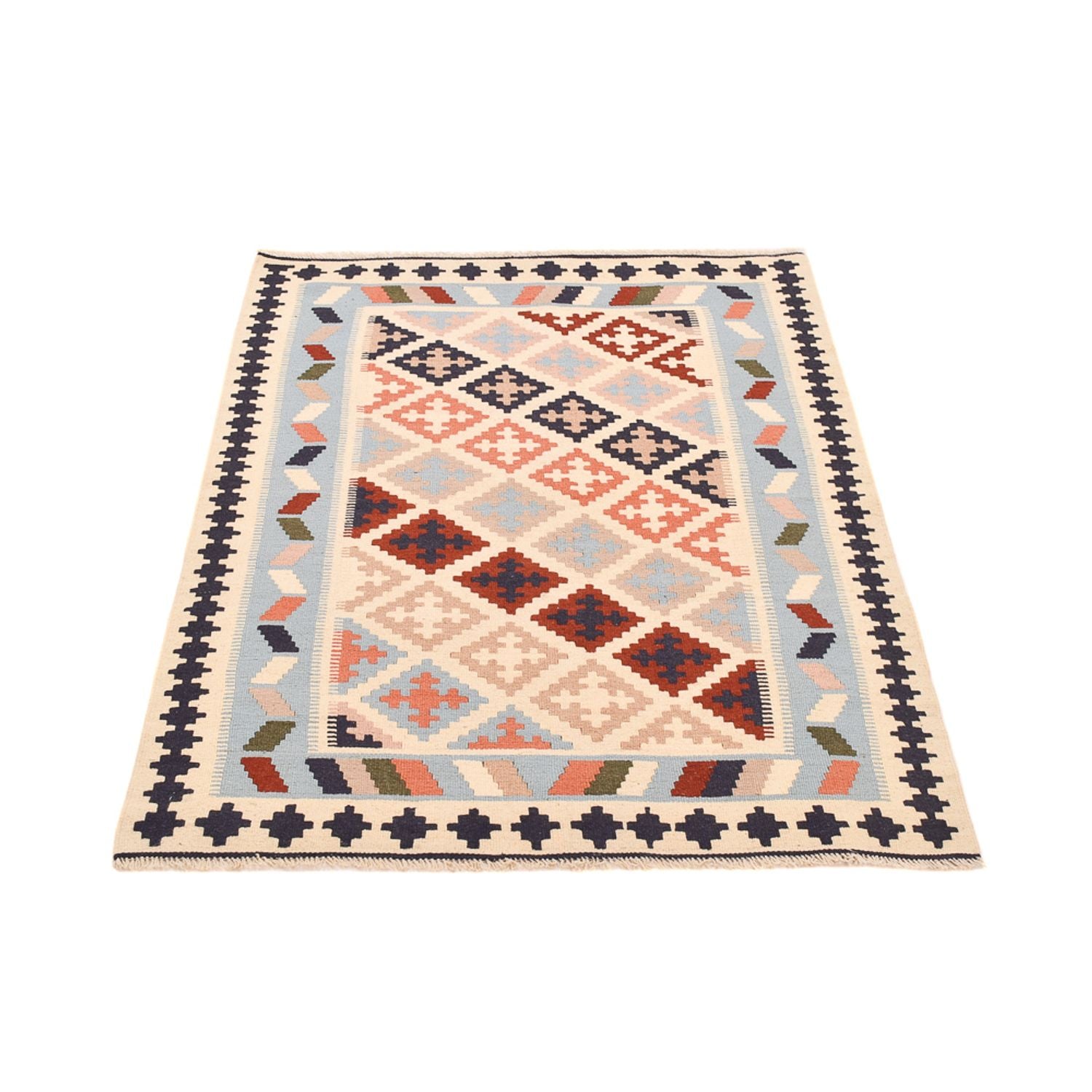 Tapis Kelim - Oriental - 147 x 103 cm - multicolore