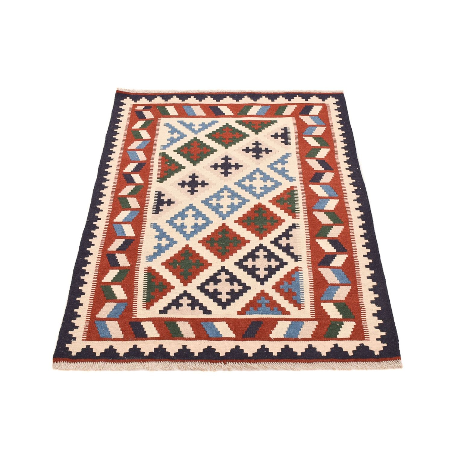 Tapis Kelim - Oriental - 148 x 100 cm - multicolore