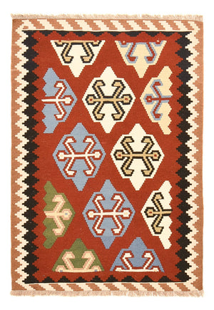 Tapis Kelim - Oriental - 146 x 100 cm - multicolore