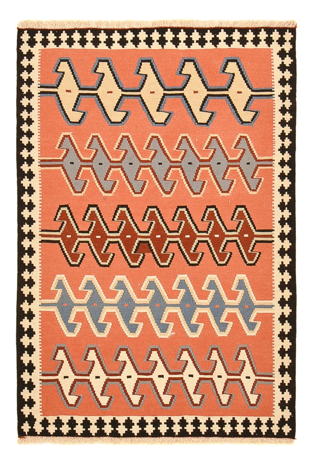 Tapis Kelim - Oriental - 152 x 104 cm - multicolore