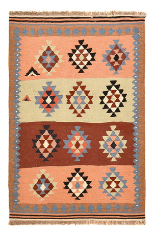 Tapis Kelim - Oriental - 150 x 100 cm - multicolore