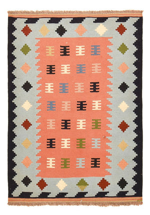 Tapis Kelim - Oriental - 143 x 100 cm - multicolore