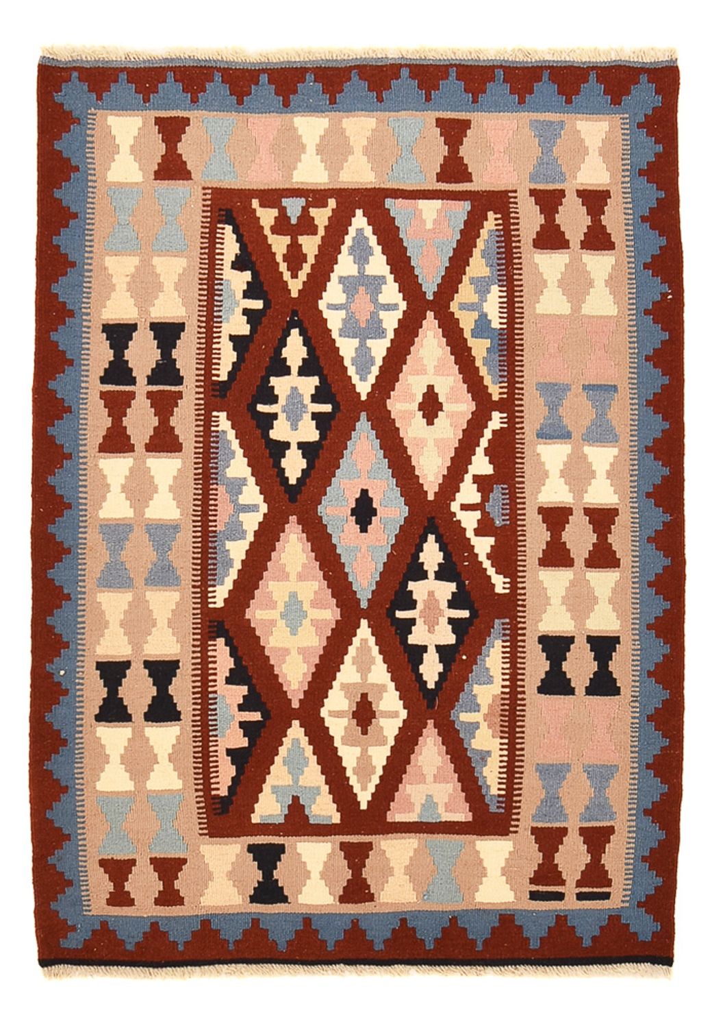 Tapis Kelim - Oriental - 142 x 100 cm - multicolore