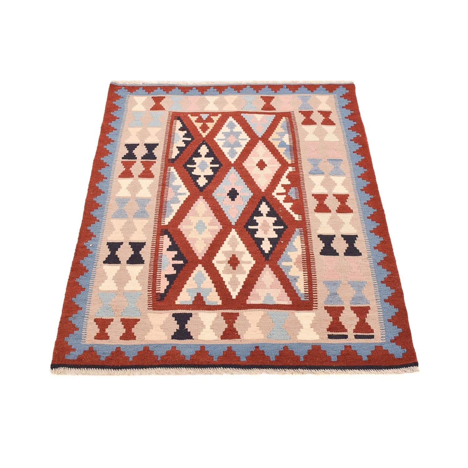Tapis Kelim - Oriental - 142 x 100 cm - multicolore