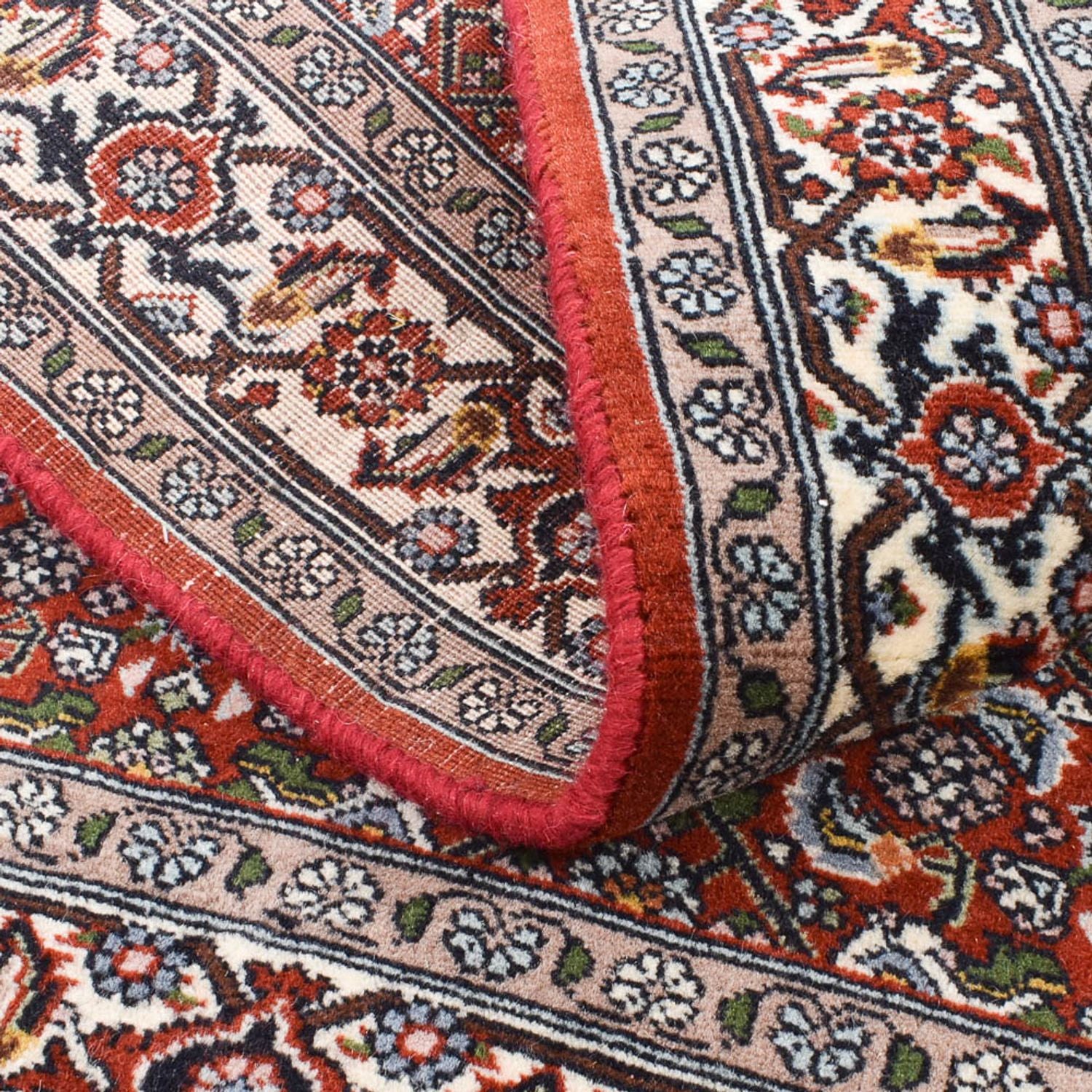 Tapis persan - Bidjar - 138 x 80 cm - rouille