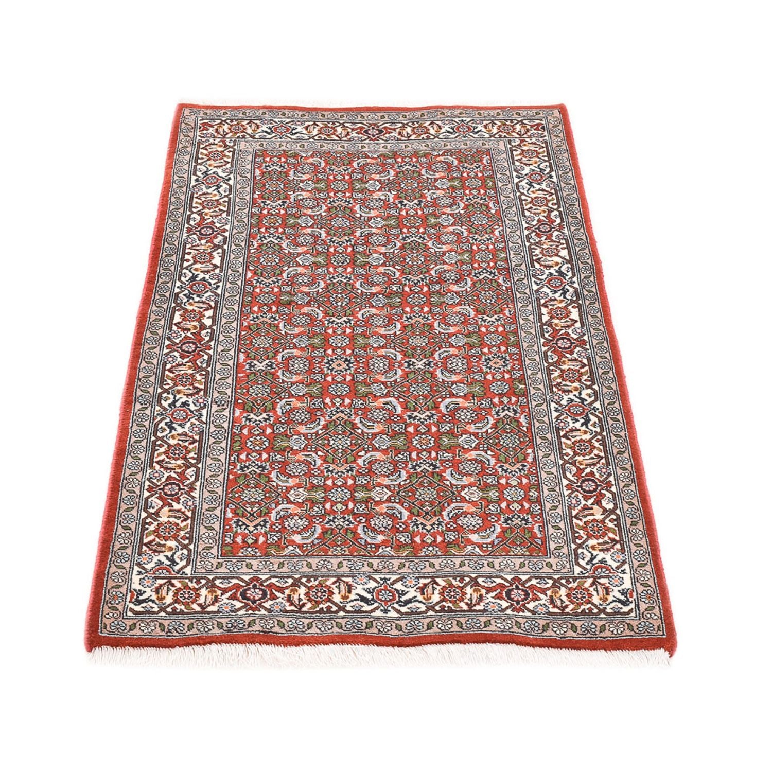 Tapis persan - Bidjar - 138 x 80 cm - rouille