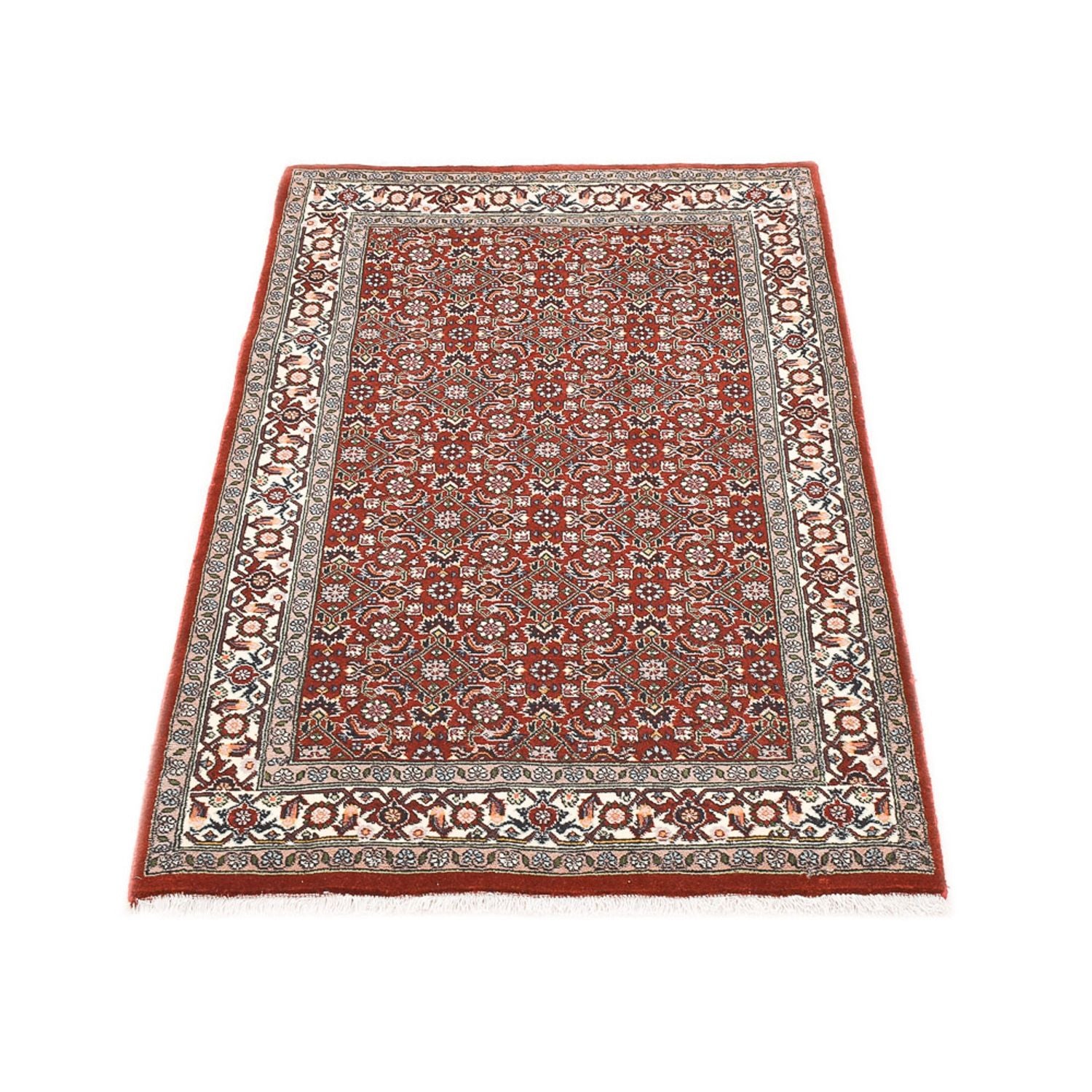 Tapis persan - Bidjar - 140 x 82 cm - rouille