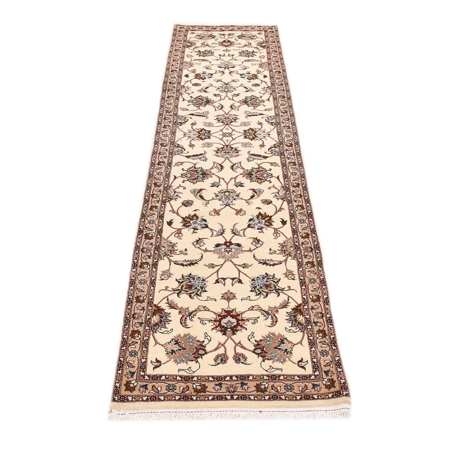 Tapis de couloir Tapis persan - Classique - 300 x 70 cm - beige
