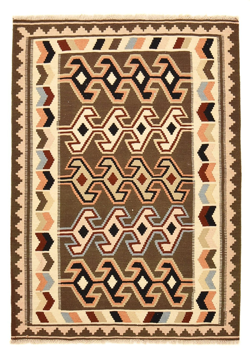 Tapis Kelim - Oriental - 145 x 104 cm - multicolore