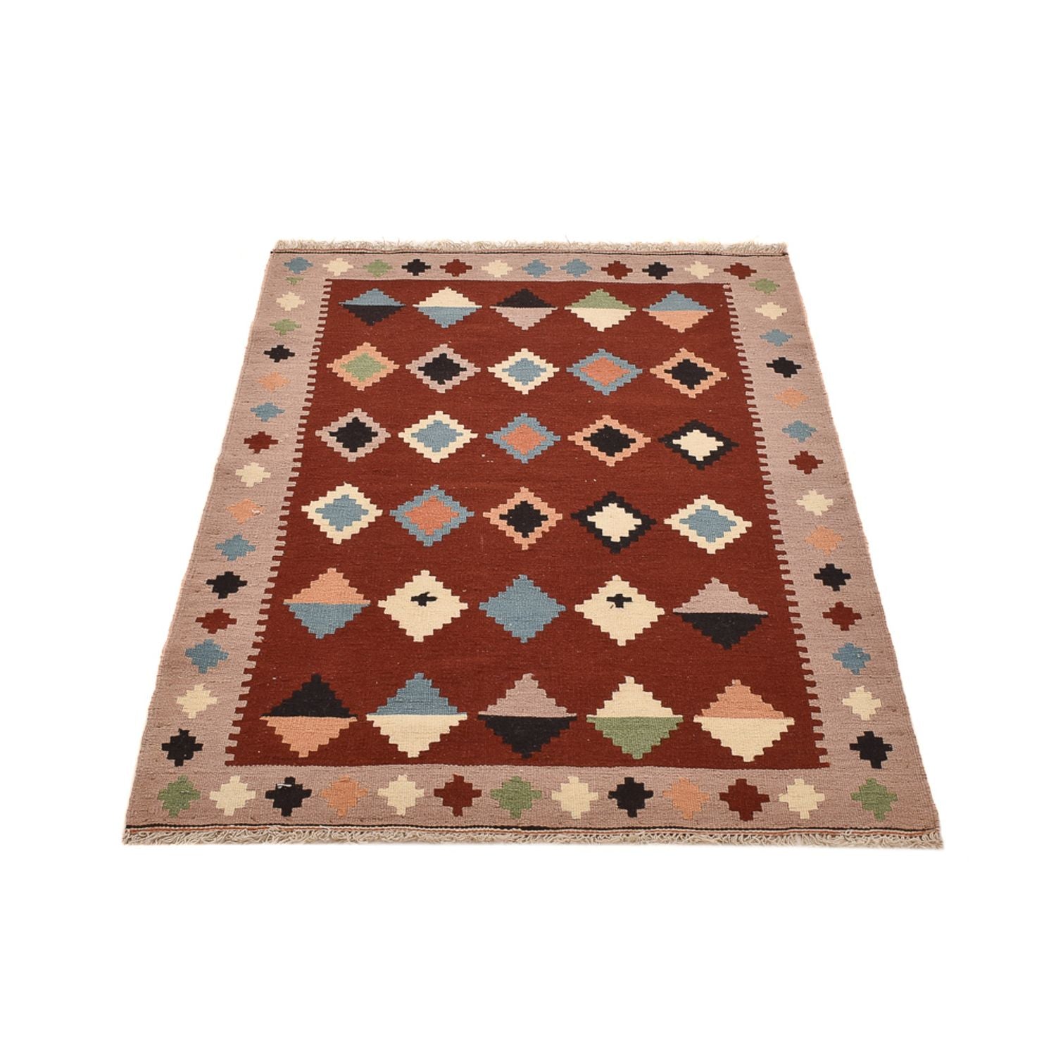 Tapis Kelim - Oriental - 147 x 103 cm - multicolore
