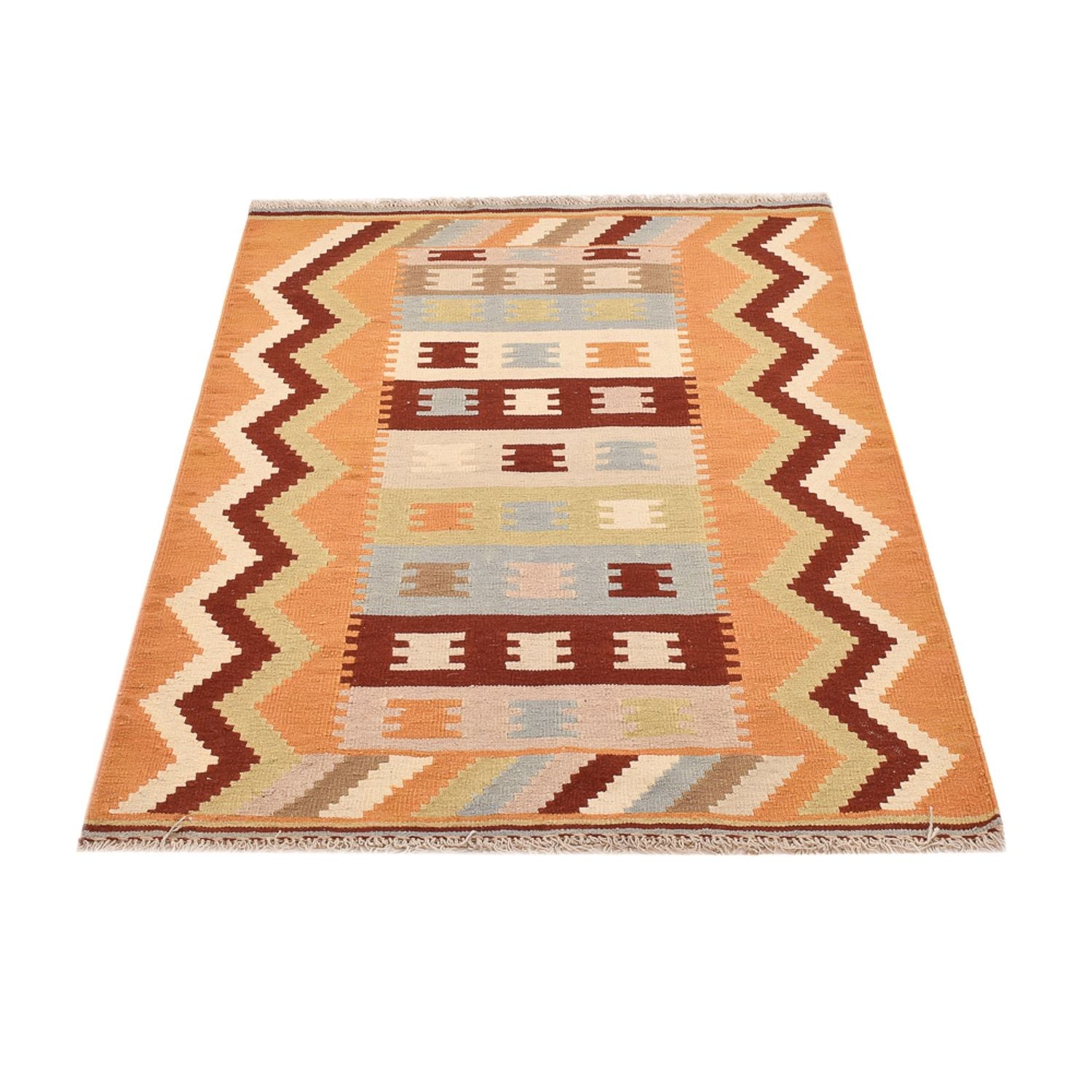 Tapis Kelim - Oriental - 147 x 106 cm - multicolore