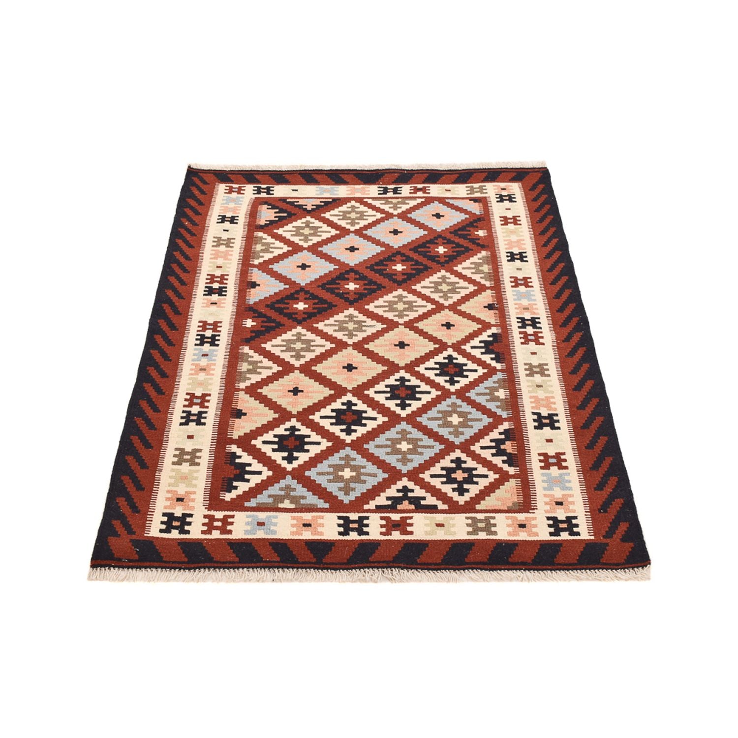 Tapis Kelim - Oriental - 146 x 102 cm - multicolore