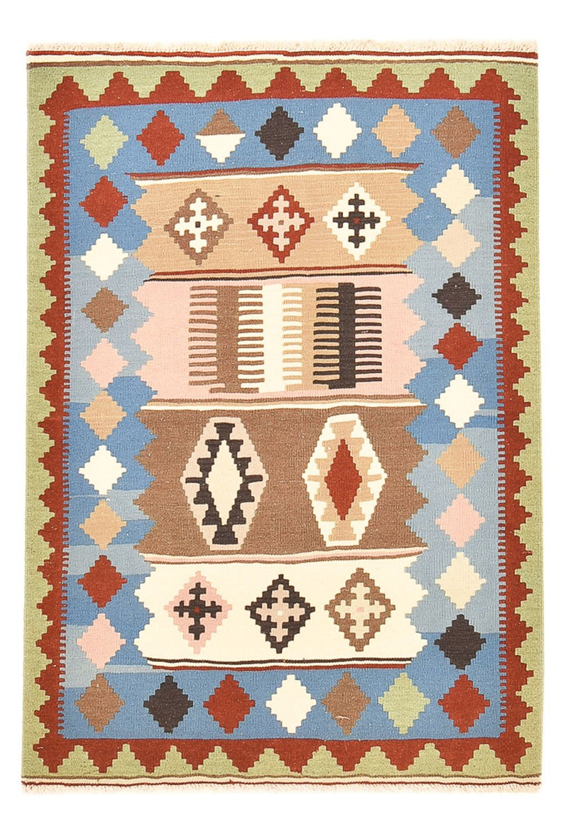 Tapis Kelim - Oriental - 144 x 102 cm - multicolore