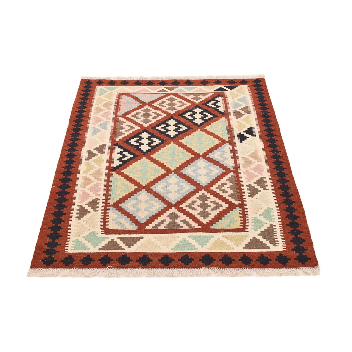 Tapis Kelim - Oriental - 144 x 103 cm - multicolore