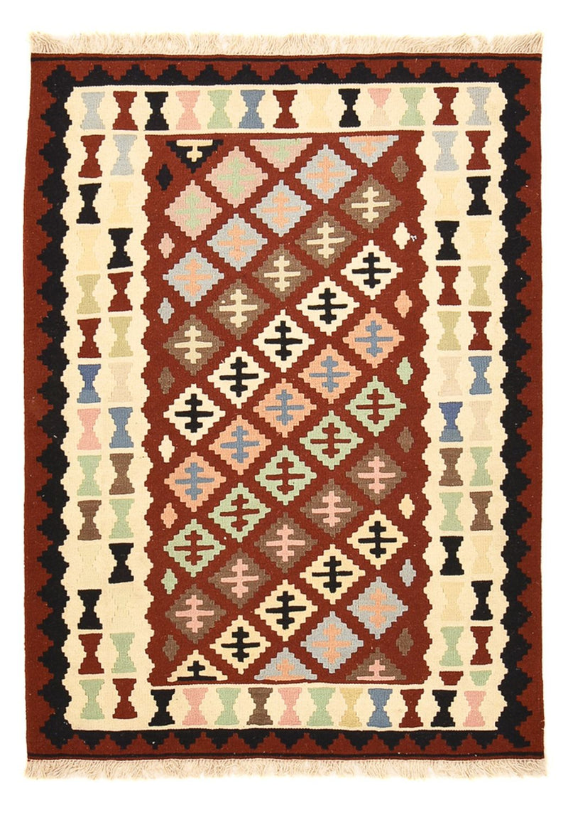 Tapis Kelim - Oriental - 148 x 110 cm - multicolore